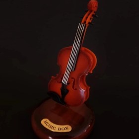 Resim Keman Müzik Kutusu 