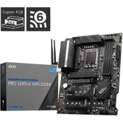 Resim MSI Pro Z690-a Wıfı Ddr4 Soket 1700 Ddr4 5200 (oc) Pcı-e Gen 5,m.2 2.5g Lan Wi-f Uyumlu 