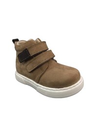Resim Ortopedikal1001 Ridente A.taba Süet Bebe Erkek Çocuk Bot % 100 Deri Cırtlı Açık Taba 