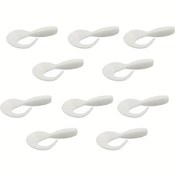 Resim Rooblinos 2.5cm Silikon Balıkçılık Yemleri - 10 adet Buz Balıkçılığı için Yapay Yem, Kurşun İçermez, Torba Ambalajı, Kış Balıkçılığı için İdeal, Kış Balıkçılığı Ekipmanı | Silikon Yem | Torba Ambalajı, Balıkçılık Malzemeleri 