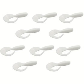 Resim Rooblinos 2.5cm Silikon Balıkçılık Yemleri - 10 adet Buz Balıkçılığı için Yapay Yem, Kurşun İçermez, Torba Ambalajı, Kış Balıkçılığı için İdeal, Kış Balıkçılığı Ekipmanı | Silikon Yem | Torba Ambalajı, Balıkçılık Malzemeleri 