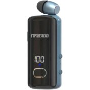 Resim Fineblue F580 Dijital Göstergeli Makaralı Titreşimli Bluetooth Kulaklık Mavi - CDY7017- 6623 