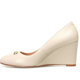Resim Nine West CANNES 3PR Bej Kadın Dolgu Topuk Ayakkabı 