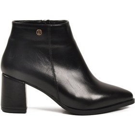 Resim Pierre Cardin Siyah İçi Kürklü Kadın Topuklu Bot Çok Renkli 