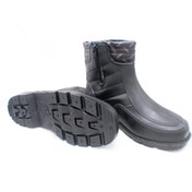 Resim ERMİŞ KUNDURA Kar Bot Yünlü Polarlı Su Geçirmez Kışlık Kalın Taban Kurye Ayakkabısı 