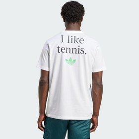 Resim adidas Tennis Graphic Erkek Tişört 