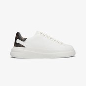 Resim Guess Elba Leather Erkek Beyaz Sneaker 