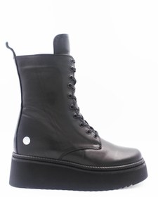 Resim Mammamia Hakiki Deri Platform Dolgu Topuk Kadın Casual Bot 4580 22MM4580 