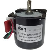 Resim Ikon Ac Senkron Motor 60 Ktyz 30 Rpm 14W Viyol Motoru, Çevirme Motoru 