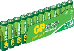 Resim Greencell AA Çinko Kalem Pil 12'li Paket GP15G-VS12 GP