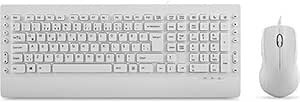 Resim Everest KM-3850 Beyaz Q Multimedia Klavye + Mouse Set 