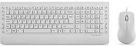 Resim Everest KM-3850 Beyaz Q Multimedia Klavye + Mouse Set 