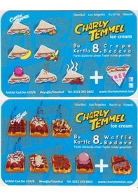Resim Charly Temmel Waffle Kartı. 
