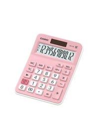 Resim Pembe 12 Hane Masa Üstü Hesap Makinesi Mx-12b-pk Diğer 
