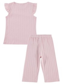 Resim Civil Girls Kaprili 6-9 Yaş Pijama Takımı - Pembe - Pembe / 7-8 Yaş 