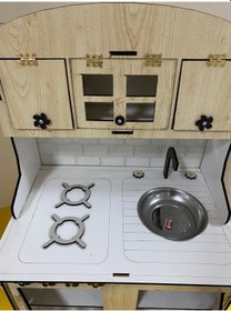 Resim 88X60 Ahşap Oyun Mutfak 