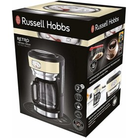 Resim Russell Hobbs 21702-56 Retro Krem Kahve Makinesi 