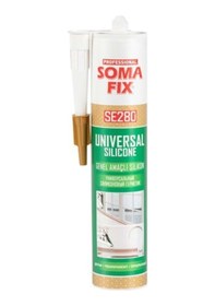 Resim Somafix Silikon Şeffaf 280Gr Se280 Şeffaf 