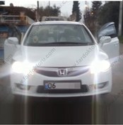 Resim Honda Cıvıc Fd6 Led Uzun Far Ampulü Photon Zero Hb3 9005 