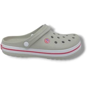 Resim Zerhan Cflex 145 Unisex Bej Kırmızı Beyaz Sabo Terlik Sandalet 