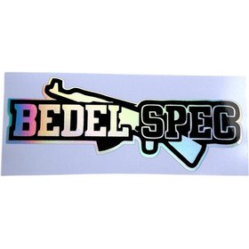 Resim HMNL Bedel Spec Si̇lah Hologram Sti̇cker 14x5 Cm 