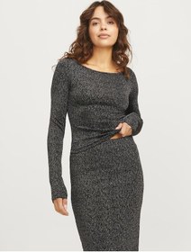 Resim Jack & Jones Kadın Simli Kumaş Crop Top - Sigga Silver 