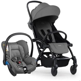 Resim Connect 3 Bebek Arabası Black-grey Travel Set Citi-2 Grey 