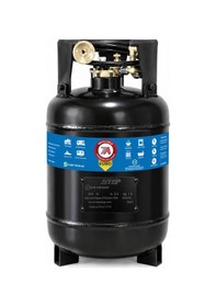 Resim 22 Litre Euro Karavan Lpg Tankı Siyah 