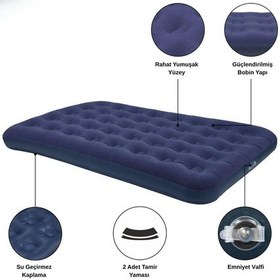 Resim Madfox Tritech Luftbett Double Çift Kişilik Şişme Yatak Çok Renkli 