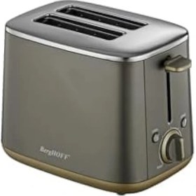 Resim Berghoff Gem Pearl 2 Dilim Ekmek Kızartma Makinesi – 1000 W, Paslanmaz Çelik | Gri 