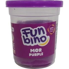 Resim Funbino Oyun Hamuru 115gr Mor - 2 Adet Mor 