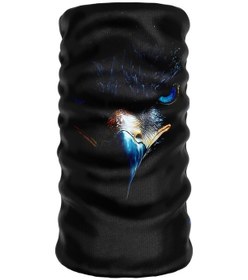 Resim Bebo Store Extreme Spor Motor Ve Bisiklet Kullananlara Özel Desenli Reflektörlü Buf Boyunluk Bandana Balaklava Karga-181 Çok Renkli 