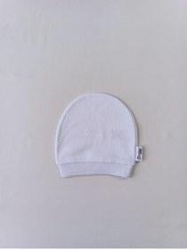Resim Kayra Unisex Bebek Pamuklu Penye Şapka - 3-12 Ay Yenidoğan Renkli Bebek Beresi 