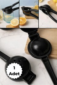 Resim Viritias Metal Narenciye ve Limon Sıkacağı - Dayanıklı El Tipi Meyve Sıkma Aparatı (1 Adet) 