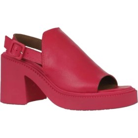 Resim Bueno Shoes Fuşya Deri Kadın Topuklu Sandalet 01WY12700 01WY12700 