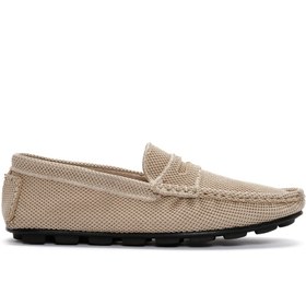 Resim Erkek Bej Loafer 