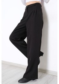 Resim Bensu Store - Palazzo Pantolon Siyah - 20709.683. 001 