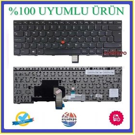 Resim Asya.Depo Lenovo Uyumlu Thinkpad E470C Klavye Siyah Tr 