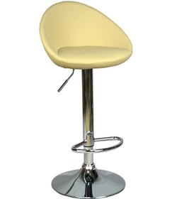 Resim Bürocci Larissa Bar Sandalyesi-Krem-9520Q0115 Çok Renkli 