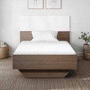 Resim Adore Mobilya Prestij Tek Kişilik Karyola Noce - Beyaz 95×195×90 CM 
