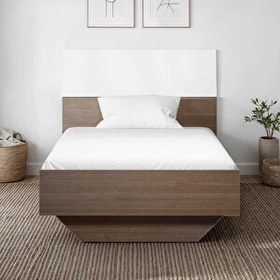 Resim Adore Mobilya Prestij Tek Kişilik Karyola Noce - Beyaz 95×195×90 CM 