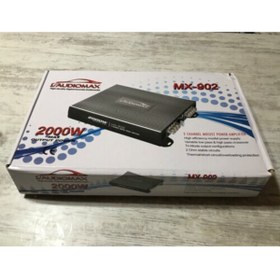 Resim Audiomax Mx 902 2000 W 2 Channel Oto Anfisi Mx 902 