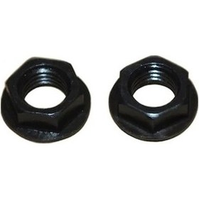 Resim Bisiklet Orta Göbek Mil Somunu 2 Adet Siyah 