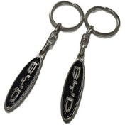 Resim Byd Metal Anahtarlık Siyah 2 Adet 