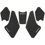 Resim Tongdashop Mt07 Mt-07 2021-2024 Motorcycle Tank Tutamak Pedi Antislip Diz Tutucu Koruyucu Siyah 