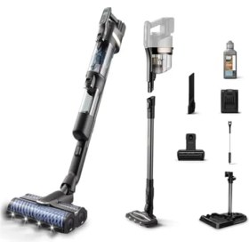 Resim Aqua Trio 9000 Serisi Islak&kuru Dikey Süpürge, Tek Süpürge 3 Işlem, Otomatik Temizlik, LED Işıklı Başlık (XW9463/11) 