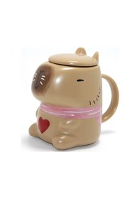 Resim 3d Capybara Tasarımı Porselen Kupa Bardak Alk4510 Çok Renkli 