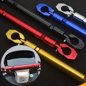 Resim Motosiklet Denge Çubuğu Braketi Musluk Çapraz Çubuk Çerçeveyi Genişletmek İçin Çekme Çubuğu Barı Genişletmek İçin Akülü Araba Aksesuarları 