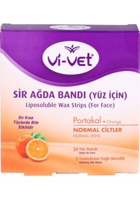 Resim Vi-Vet Ağda Bandı Yüz 24Lü Portakal x 2 Adet 