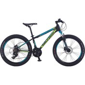 Resim Salcano NG 650 27,5 HD Hidrolik Disk fren 21 Vites Full Shimano Dağ Bisikleti 46cm siyah yeşil 